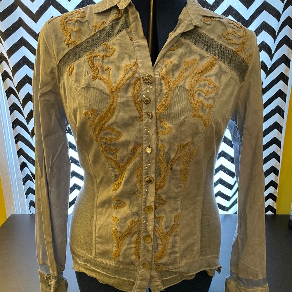 Elisa Cavaletti Italian women’s stylish dress shirt